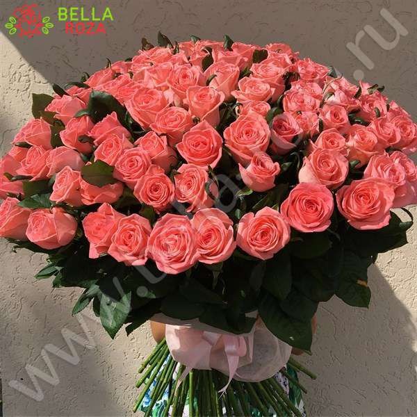 Букет из 51 розовой розы Анна Карина 100 см
