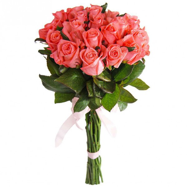 15 розовых роз Анна Карина